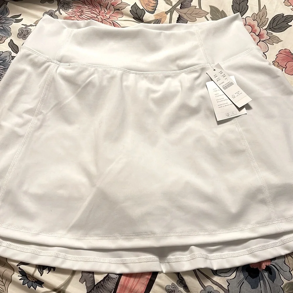 J.Crew CloudStretch high-rise sports skirt skort BF371